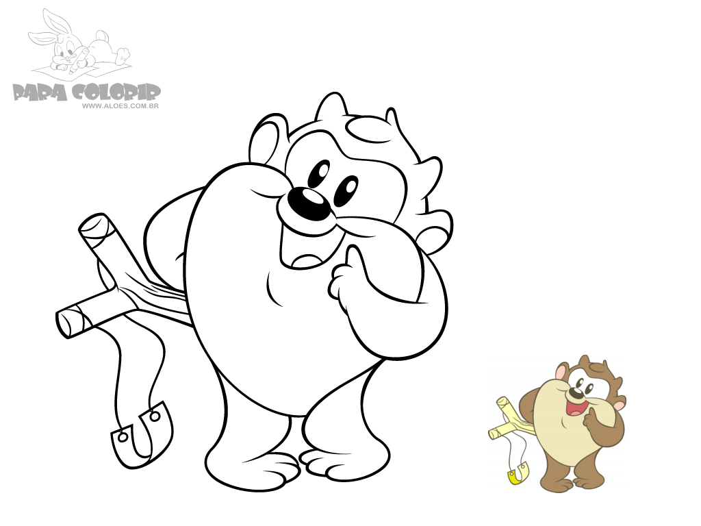 Resultado de imagem para looney tunes para colorir