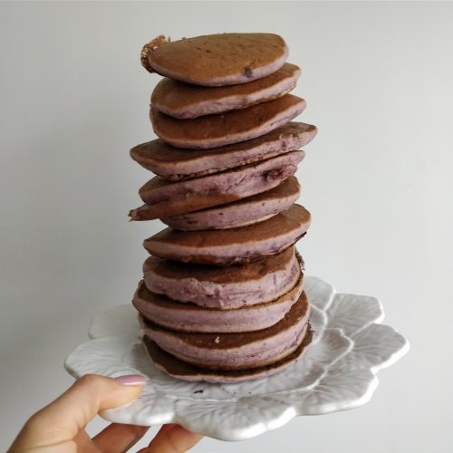 crepes de frutos vermelhos